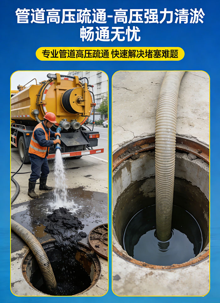 管道高压疏通 管道高压疏通
